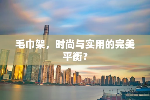 毛巾架，时尚与实用的完美平衡？